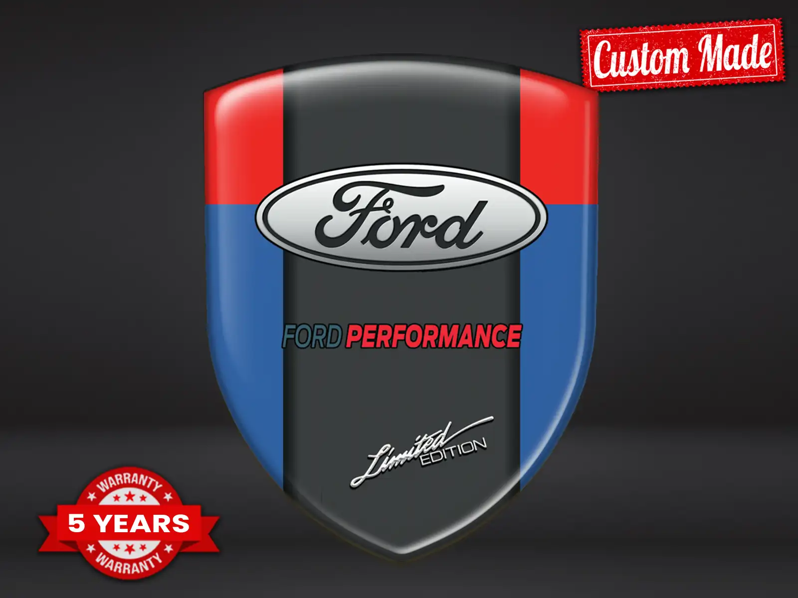 Ford Stoßstangenaufkleber Eigen Pro Max Haltbar Modern Stil